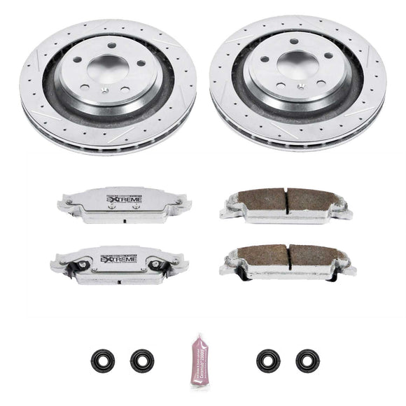 PowerStop Z26 Street Performance Ceramic Brake Pad and Drilled & Slotted Rotor K