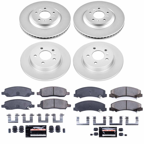 Z23 Daily Driver Premium Carbon-Fiber Ceramic Brake Pad and Fully Coated Rotor K