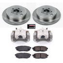PowerStop OE Stock Replacement Low-Dust Ceramic Brake Pad, Rotor and Caliper Kit