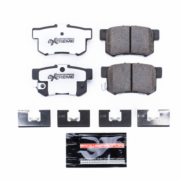 PowerStop Z26 Street Performance Carbon-Fiber Ceramic Brake Pads With Hardware