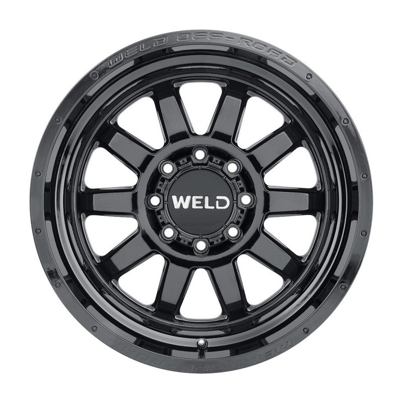 20x10 WELD Off-Road Stealth Gloss Black 8x165.1 8x6.5 ET-18 Wheel Rim