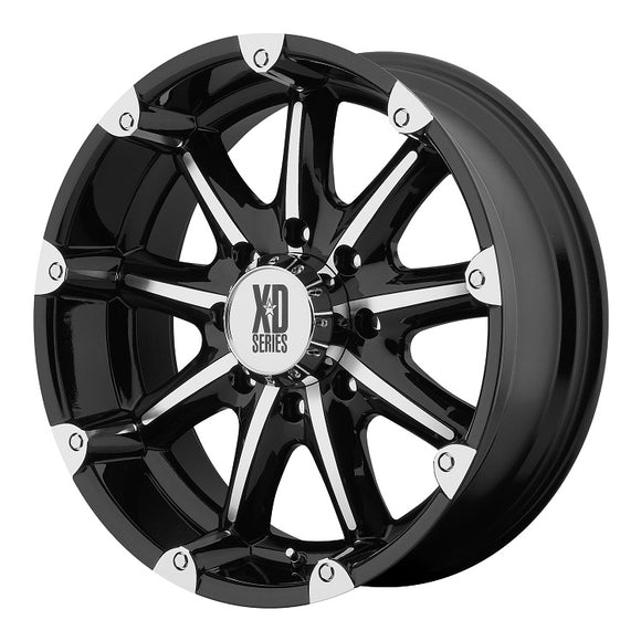 20x9 KMC XD Badlands Black Wheel/Rim 8X165.1 20-9 8-165.1 ET-12