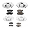 PowerStop Z23 Daily Driver Carbon-Fiber Ceramic Brake Pad and Drilled & Slotted
