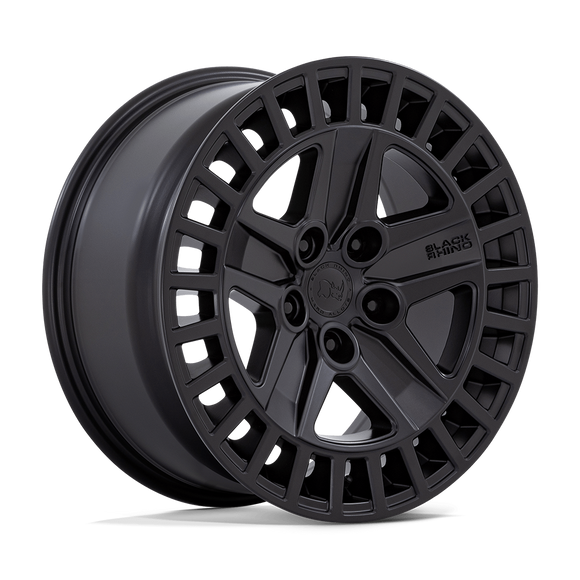 18X8.5 Black Rhino Alston Matte Black 5X114.3 5X4.5 ET25 Wheel Rim