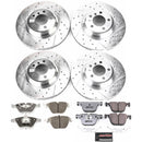 PowerStop Z26 Street Performance Ceramic Brake Pad and Drilled & Slotted Rotor K