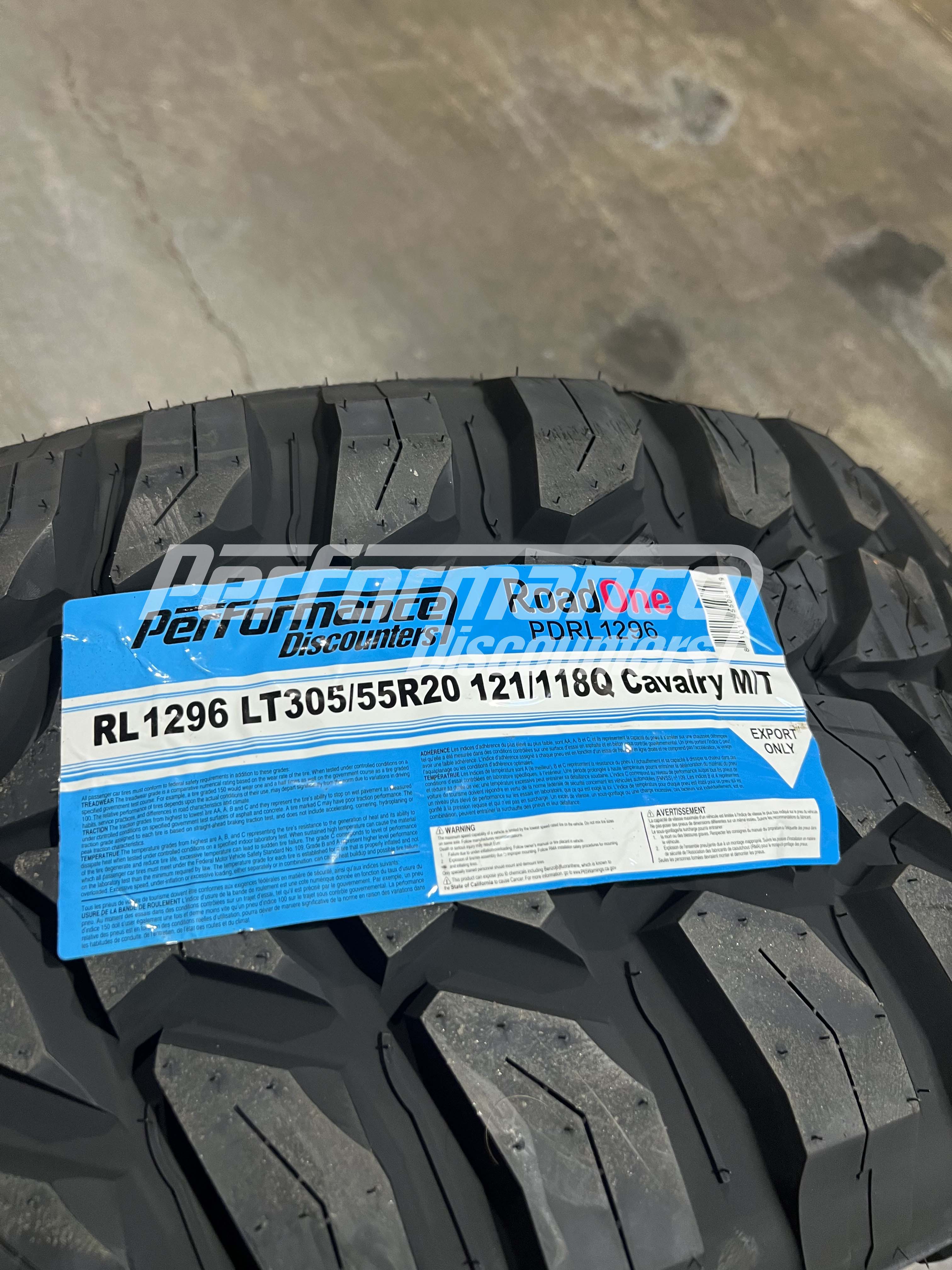 Roadone Cavalry M/T Mud Tire(s) 305/55R20 LRE BSW 121Q 3055520