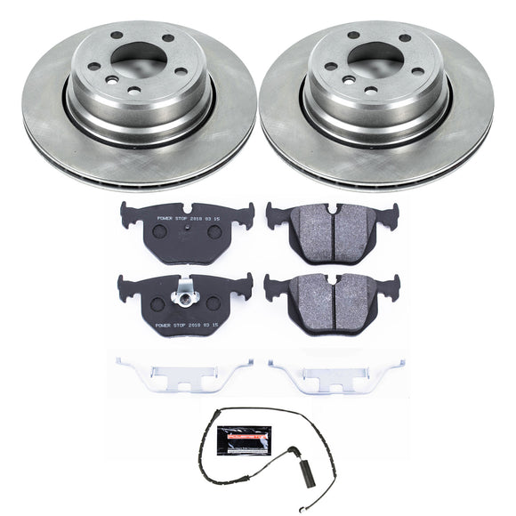 PowerStop Track Day Spec High-Performance Brake Pad and Rotor Kit