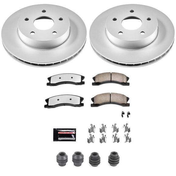 Z36 Truck & Tow Premium Carbon-Fiber Ceramic Brake Pad and Fully Coated Rotor Ki