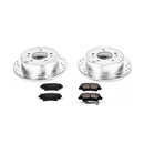 PowerStop Z23 Daily Driver Carbon-Fiber Ceramic Brake Pad and Drilled & Slotted