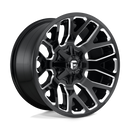20x9 Fuel Off-Road D623 Warrior Gloss Black Milled 6x135 ET1 CB106.1 Wheel Rim