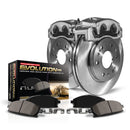 PowerStop OE Stock Replacement Low-Dust Ceramic Brake Pad, Rotor and Caliper Kit