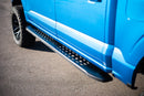 Rough Country Raptor Style Running Board Crew Cab Black For Ford F-150 15-23