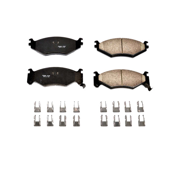 PowerStop Z17 Evolution Ceramic Brake Pads With Hardware
