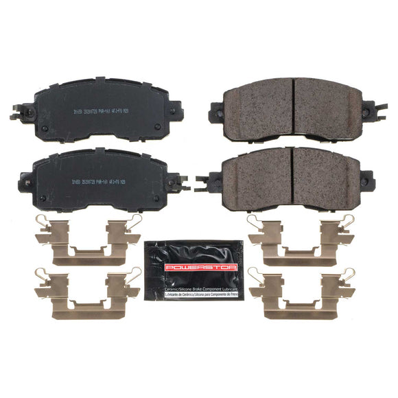PowerStop Z23 Evolution Sport Carbon-Fiber Brake Pads With Hardware