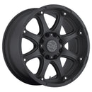 18x9 Black Rhino Glamis Black Wheel/Rim 5x127 5-127 5x5 18-9 ET-12-5