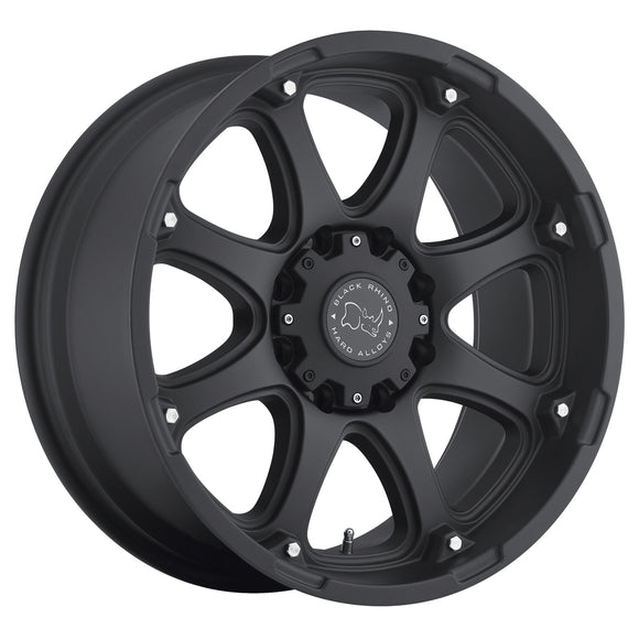 18x9 Black Rhino Glamis Black Wheel/Rim 5x127 5-127 5x5 18-9 ET-12