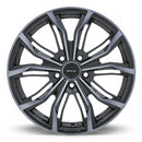19x8.5 RTX Black Widow Black Machined Grey 5x114.3 ET38 wheel/rim-6