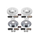 PowerStop Z23 Daily Driver Carbon-Fiber Ceramic Brake Pad and Drilled & Slotted