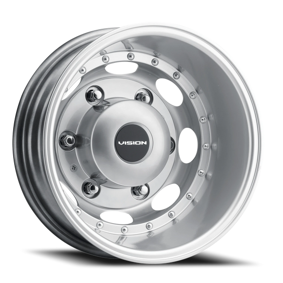 16x5.5 Vision 181Z Hauler Hyper Silver 6x205 ET-126.05 Wheel Rim