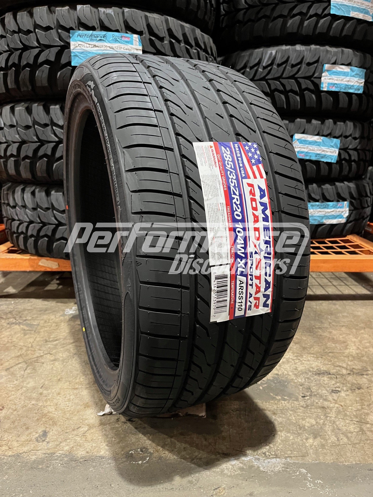 American Roadstar Sport AS Tire(s) 285/35R20 104W XL BSW 285 35 20 2853520