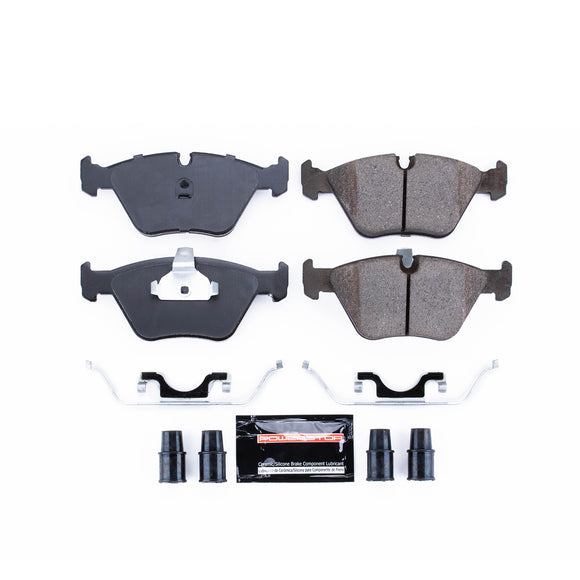 PowerStop Z23 Evolution Sport Carbon-Fiber Brake Pads With Hardware