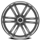 24x10 Resto Maverick Gun Metal Diamond Cut Lip 6x139.7 ET25 CB106.10 Wheel