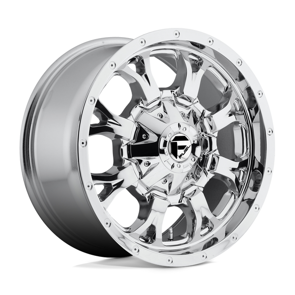 20x9 Fuel Off-Road D516 Krank Chrome Plated 6x135 ET1 CB106.1 Wheel Rim