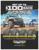 Mickey Thompson Baja Boss AT Tire 33X12.50R18LT 118Q BSW E 33125018 18