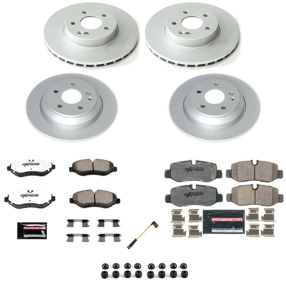 Z36 Truck & Tow Premium Carbon-Fiber Ceramic Brake Pad and Fully Coated Rotor Ki