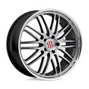 18X11 Victor Equipment Lemans Silver 5X130 ET52 Wheel Rim