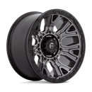 20x10 Fuel Off-Road D825 Traction Matte Gunmetal Black Ring 6x139.7 ET-18 Wheel