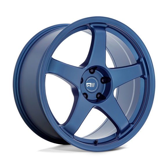 18X9.5 Motegi MR151 CS5 Satin Metallic Blue 5X100 ET40 wheel/rim