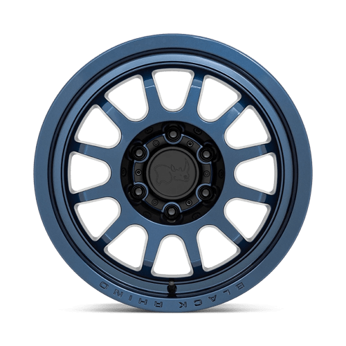 17X8.5 Black Rhino Rapid Midnight Blue 6X139.7 6X5.5 ET0 Wheel Rim