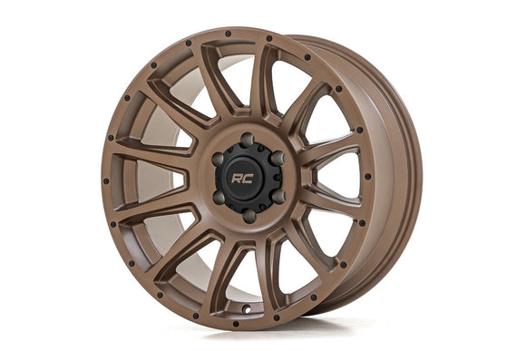 18x9 Rough Country 90 Series Bronze 6x135 ET-12 Wheel Rim