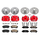 PowerStop Z23 Daily Driver Carbon-Fiber Ceramic Pads Drilled & Slotted Rotor & C