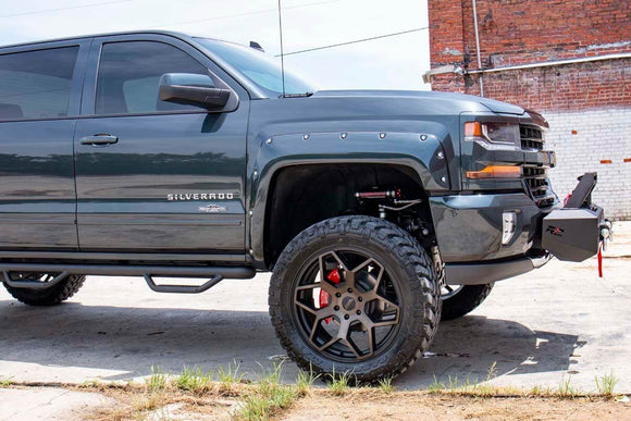 7 Inch Lift Kit - Bracket - Vertex/V2 Shks - Chevy/GMC 1500 (14-16)