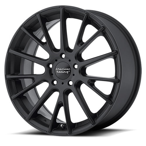 16X7 American Racing AR904 Black Wheel 5X115 ET40 5-115 16-7 AR90467015740