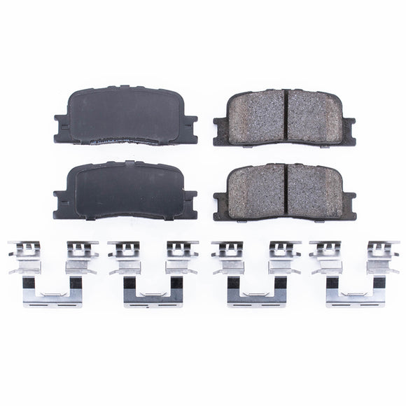 PowerStop Z17 Evolution Ceramic Brake Pads With Hardware