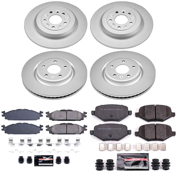 Z23 Daily Driver Premium Carbon-Fiber Ceramic Brake Pad and Fully Coated Rotor K