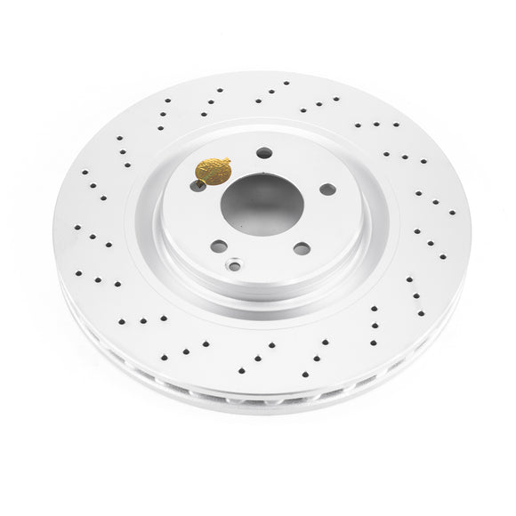 PowerStop Evolution Genuine Geomet Coated Rotors Front For Mercedes-Benz C32 AMG