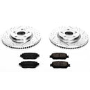 PowerStop Z23 Daily Driver Carbon-Fiber Ceramic Brake Pad and Drilled & Slotted