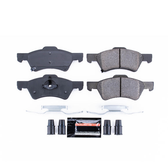 PowerStop Z23 Evolution Sport Carbon-Fiber Brake Pads With Hardware
