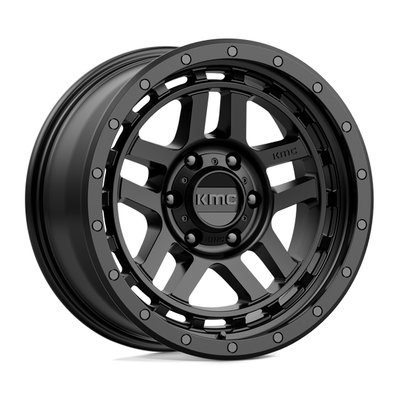 18X8.5 KMC KM540 RECON Satin Black 6X139.7 ET0 wheel/rim