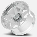 22x12 Hardrock H906 Polished 6x139.7 ET-51 wheel/rim