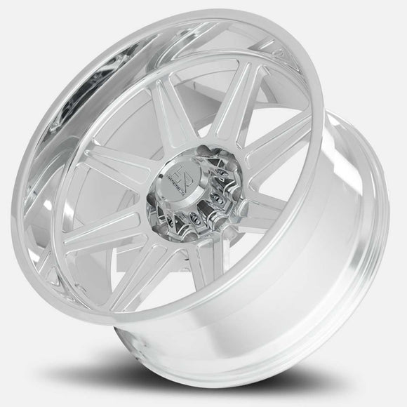 22x12 Hardrock H906 Polished 6x139.7 ET-51 wheel/rim