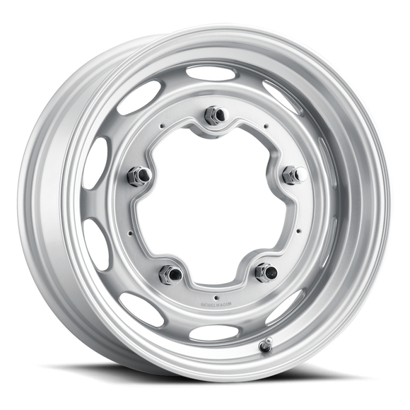 15x5.5 Mobelwagen 520S Interceptor Satin Silver 5x205 ET20 CB156 Wheel