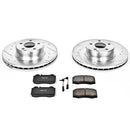 PowerStop Z23 Daily Driver Carbon-Fiber Ceramic Brake Pad and Drilled & Slotted
