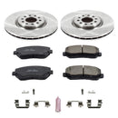 PowerStop OE Stock Replacement Low-Dust Ceramic Brake Pad and Rotor Kit