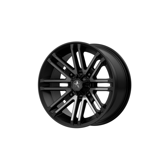 16X7 MSA Offroad Rogue Satin Black Titanium Tint 4x137 M40-06737