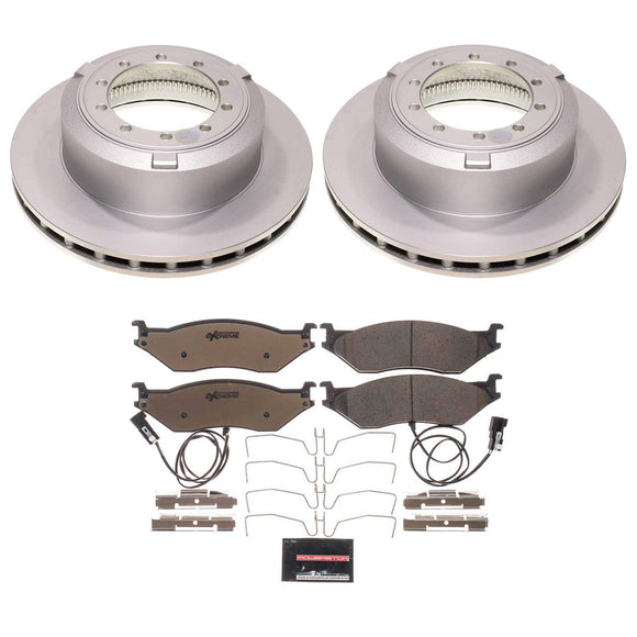 Z36 Truck & Tow Premium Carbon-Fiber Ceramic Brake Pad and Fully Coated Rotor Ki